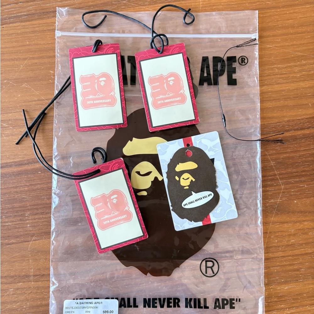 A Bathing Ape BAPE x Gran Turismo Tee Shirt NEW With Extras AND Gift Bag - Picture 4 of 16
